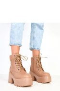 Botki Model Janja 6619-2 Beige - Solea Solea