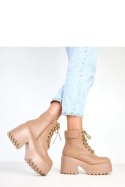 Botki Model Janja 6619-2 Beige - Solea Solea