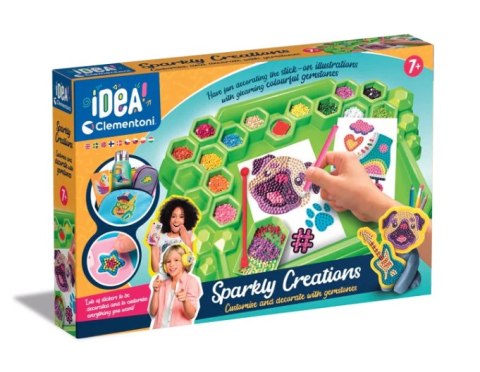 Idea Art Laboratorium Ozdób Kamyczki Modne Naklejki 3D Clementoni 18742 Clementoni Idea Art Laboratorium Ozdób Kamyczki Modne Naklejki 3D Clementoni 18742 Clementoni