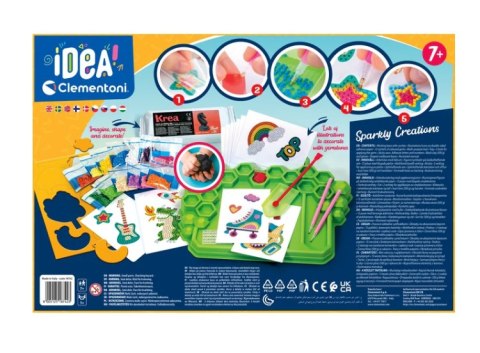 Idea Art Laboratorium Ozdób Kamyczki Modne Naklejki 3D Clementoni 18742 Clementoni Idea Art Laboratorium Ozdób Kamyczki Modne Naklejki 3D Clementoni 18742 Clementoni