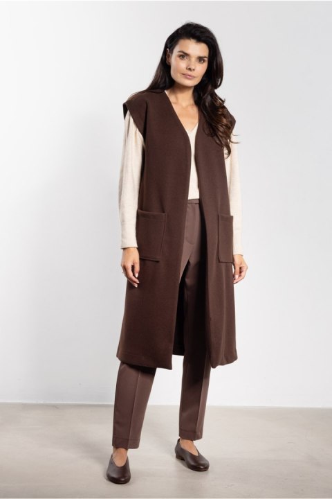 Kamizelka Model A753 Czekolada - awama Awama