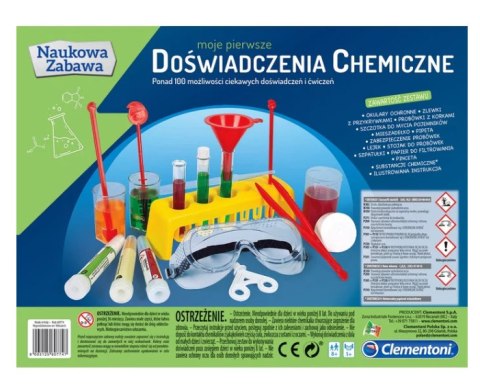 Naukowa Zabawa Zestaw Moje Pierwsze Doświadczenia Chemiczne Język Polski Clementoni 60774 Clementoni Naukowa Zabawa Zestaw Moje Pierwsze Doświadczenia Chemiczne Język Polski Clementoni 60774 Clementoni