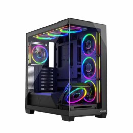 Obudowa Modecom Volcano Stellar ARGB MIDI 8F, czarna Modecom