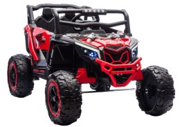 Pojazd na akumulator M2 Czerwony 4x4 LEAN CARS
