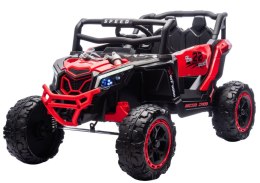 Pojazd na akumulator M2 Czerwony 4x4 LEAN CARS