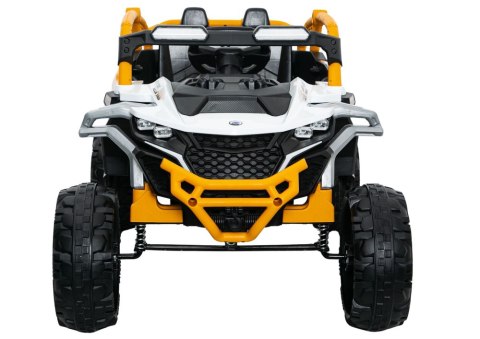 Pojazd na akumulator M3 Żółto-Biały 4x4 LEAN CARS Pojazd na akumulator M3 Żółto-Biały 4x4 LEAN CARS