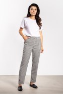 Spodnie Damskie Model A748 White/Black - awama Awama