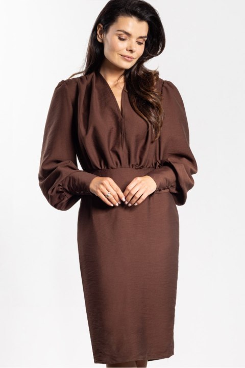 Sukienka Model A735 Czekolada - awama Awama
