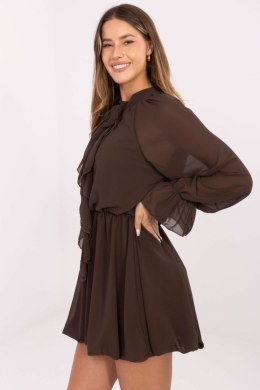 Sukienka Model MI-SK-A1554.26 Brown - Rue Paris Rue Paris