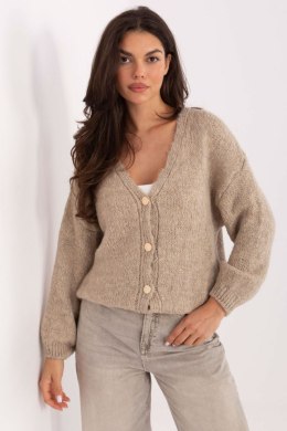 Sweter Damski Model MI-SW-0309.89 Beige - Rue Paris Rue Paris