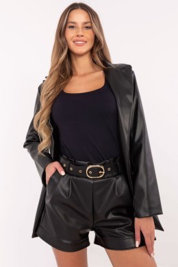 Szorty Damskie Model IT-SN-FL8701.97 Black - Rue Paris Rue Paris