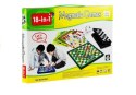 Zestaw Gier Rodzinnych 18w1 Szachy Magnetyczna Szachownica LEAN Toys Zestaw Gier Rodzinnych 18w1 Szachy Magnetyczna Szachownica LEAN Toys