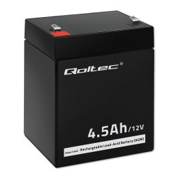 Akumulator AGM Qoltec 12V | 4.5Ah Qoltec