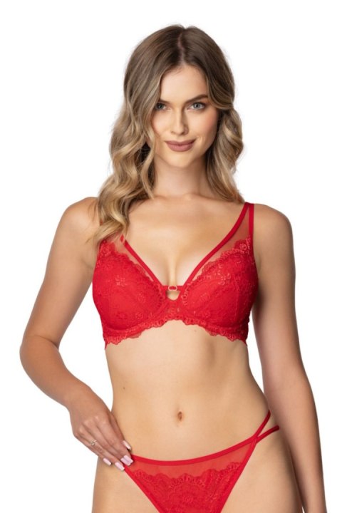 Biustonosz push up Biustonosz Push-up Model Kisses M-4026/11 Red - Mat Mat