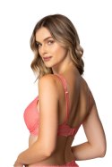 Biustonosz push up Biustonosz Push-up Model Samba M-4008/11 Pink - Mat Mat