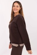 Bluza Damska Model RV-BZ-A907.08P Dark Brown - Relevance Relevance Bluza Damska Model RV-BZ-A907.08P Dark Brown - Relevance Relevance