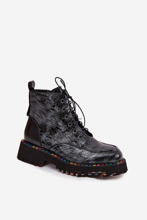 Botki Model Artiker 57C0065 Grey - Step in style Step in style