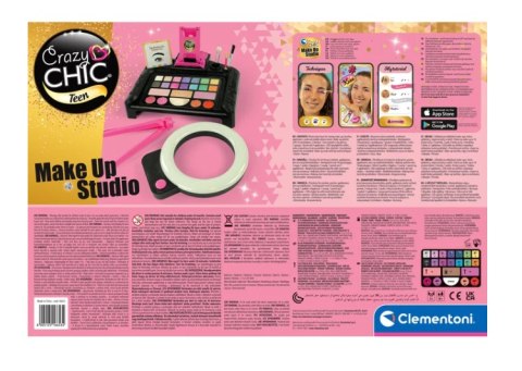 Crazy Chic Zestaw do Makijażu Studio Make Up Uchwyt na Telefon Clementoni 16653 Clementoni Crazy Chic Zestaw do Makijażu Studio Make Up Uchwyt na Telefon Clementoni 16653 Clementoni