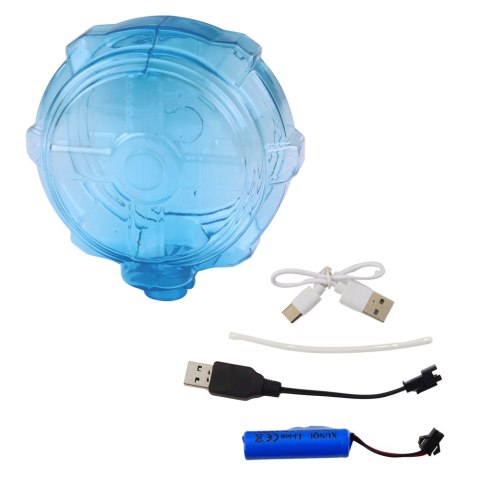 Elektryczny Pistolet Broń na Wodę Akumulator Światła Niebieski LEAN Toys Elektryczny Pistolet Broń na Wodę Akumulator Światła Niebieski LEAN Toys