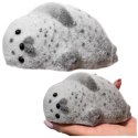 Gniotek Silikonowy Foka Z Sierścią Miękka Do Ugniatania Szara 12 cm LEAN TOYS Gniotek Silikonowy Foka Z Sierścią Miękka Do Ugniatania Szara 12 cm LEAN TOYS