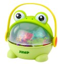 Gra Zręcznościowa Skaczące Żabki Pojemnik 15 Żabek Zielona LEAN Toys Gra Zręcznościowa Skaczące Żabki Pojemnik 15 Żabek Zielona LEAN Toys