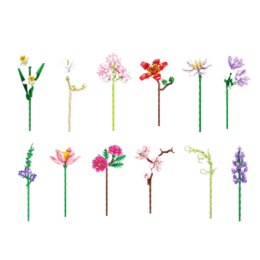 Klocki Konstrukcyjne Pojedynczy Kwiat Dekoracyjny 87-227 el. Stator