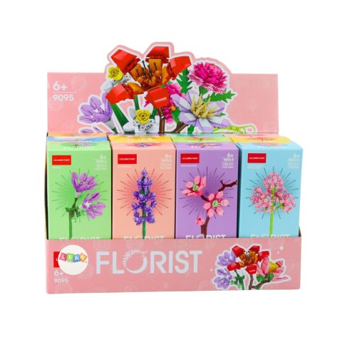 Klocki Konstrukcyjne Pojedynczy Kwiat Dekoracyjny 87-227 el. Stator Klocki Konstrukcyjne Pojedynczy Kwiat Dekoracyjny 87-227 el. Stator