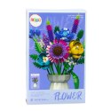 Klocki Konstrukcyjne Bukiet Kwiaty W Białym Wazonie 543 el. LEAN Toys Klocki Konstrukcyjne Bukiet Kwiaty W Białym Wazonie 543 el. LEAN Toys
