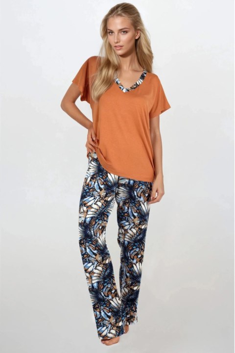 Piżama Damska Model Mosaic Muse Carmel - Momenti Per Me Momenti Per Me Piżama Damska Model Mosaic Muse Carmel - Momenti Per Me Momenti Per Me