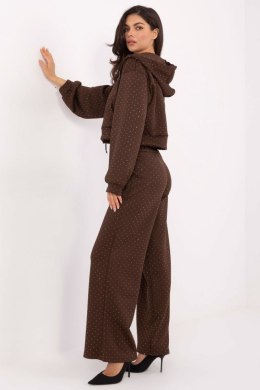 Spodnie Komplet Model IT-KMPL-21709.18 Brown - Rue Paris Rue Paris