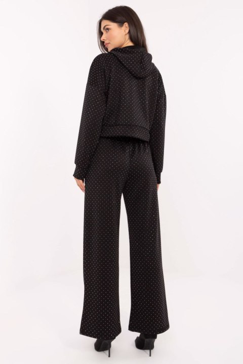 Spodnie Komplet Model IT-KMPL-21719.86 Black - Rue Paris Rue Paris Spodnie Komplet Model IT-KMPL-21719.86 Black - Rue Paris Rue Paris