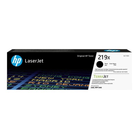 Toner HP 219X (W2190X) Black 3200str. HP Toner HP 219X (W2190X) Black 3200str. HP