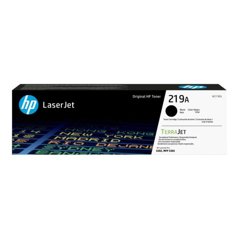 Toner HP 219A (W2190A) Black 1300str. HP Toner HP 219A (W2190A) Black 1300str. HP