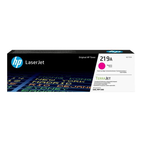 Toner HP 219A (W2193A) Magenta 1200str. HP Toner HP 219A (W2193A) Magenta 1200str. HP