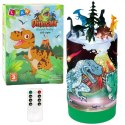 Zestaw Kreatywny Dinozaury W Słoiku Diamenty Lampka Nocna Pilot DIY LEAN Toys Zestaw Kreatywny Dinozaury W Słoiku Diamenty Lampka Nocna Pilot DIY LEAN Toys