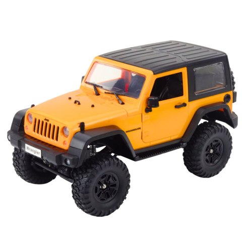 Auto Terenowe Zdalnie Sterowane RC Jeep Wrangler Rock Crawler Pomarańczowy 1:14 Double E Auto Terenowe Zdalnie Sterowane RC Jeep Wrangler Rock Crawler Pomarańczowy 1:14 Double E