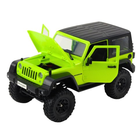 Auto Terenowe Zdalnie Sterowane RC Jeep Wrangler Rock Crawler Zielony 1:14 Double E Auto Terenowe Zdalnie Sterowane RC Jeep Wrangler Rock Crawler Zielony 1:14 Double E