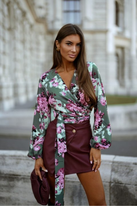 Bluzka Model Tulla 404820671 Green Blush - LaBalancia LaBalancia Bluzka Model Tulla 404820671 Green Blush - LaBalancia LaBalancia