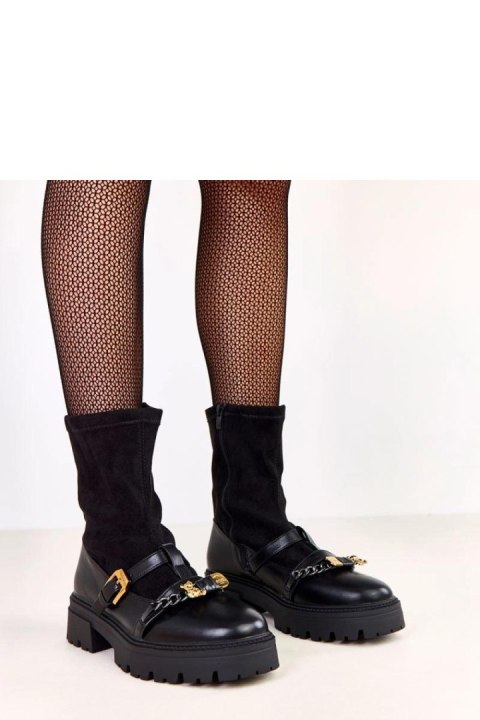 Botki Model Hariet D9220 Black - Solea Solea Botki Model Hariet D9220 Black - Solea Solea