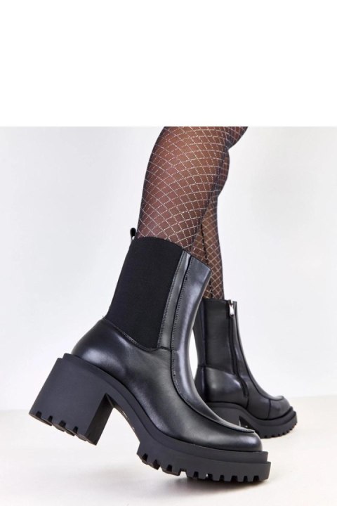 Botki Model Jarley D8901 Black - Solea Solea Botki Model Jarley D8901 Black - Solea Solea