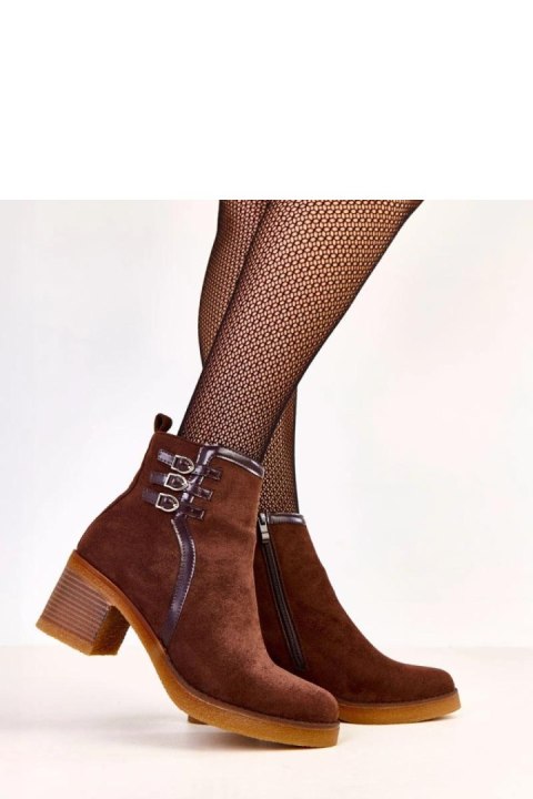 Botki Model Karena A8222 Brown - Solea Solea Botki Model Karena A8222 Brown - Solea Solea