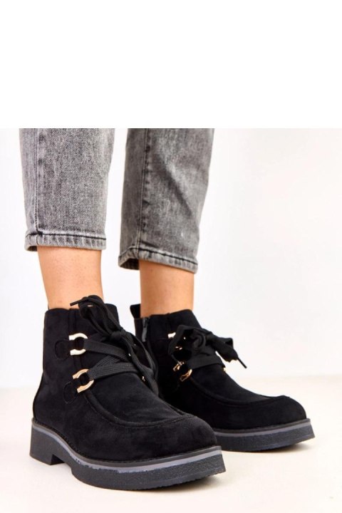 Botki Model Katrins A8226 Black - Solea Solea Botki Model Katrins A8226 Black - Solea Solea