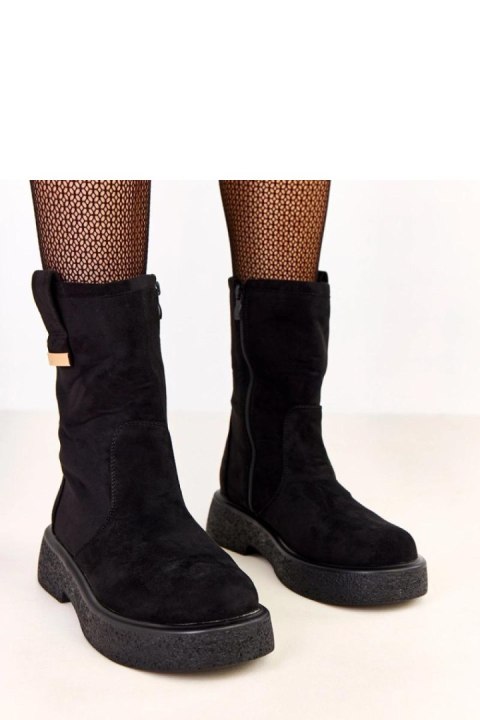 Botki Model Mileda LEI-85 Black - Solea Solea Botki Model Mileda LEI-85 Black - Solea Solea