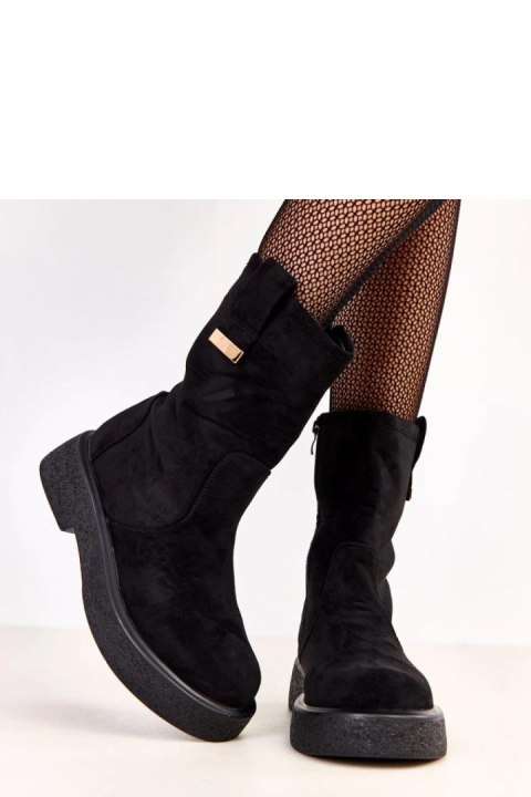 Botki Model Mileda LEI-85 Black - Solea Solea Botki Model Mileda LEI-85 Black - Solea Solea