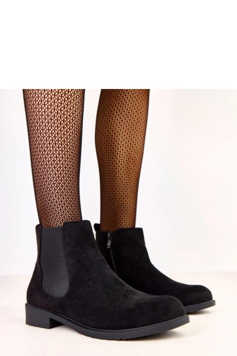 Botki Model Salomi YESY817 Black - Solea Solea Botki Model Salomi YESY817 Black - Solea Solea