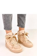 Buty Sportowe Model Klevis C2077-3 Beige - Solea Solea Buty Sportowe Model Klevis C2077-3 Beige - Solea Solea