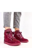 Buty Sportowe Model Klevis C2077-5 Bordo - Solea Solea Buty Sportowe Model Klevis C2077-5 Bordo - Solea Solea