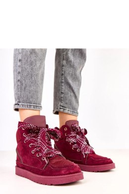 Buty Sportowe Model Klevis C2077-5 Bordo - Solea Solea