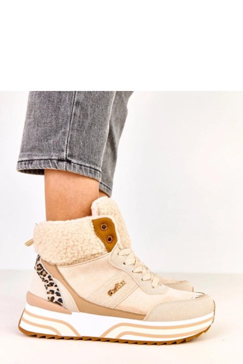 Buty Sportowe Model Mirasen EX5623-2 Beige - Solea Solea Buty Sportowe Model Mirasen EX5623-2 Beige - Solea Solea