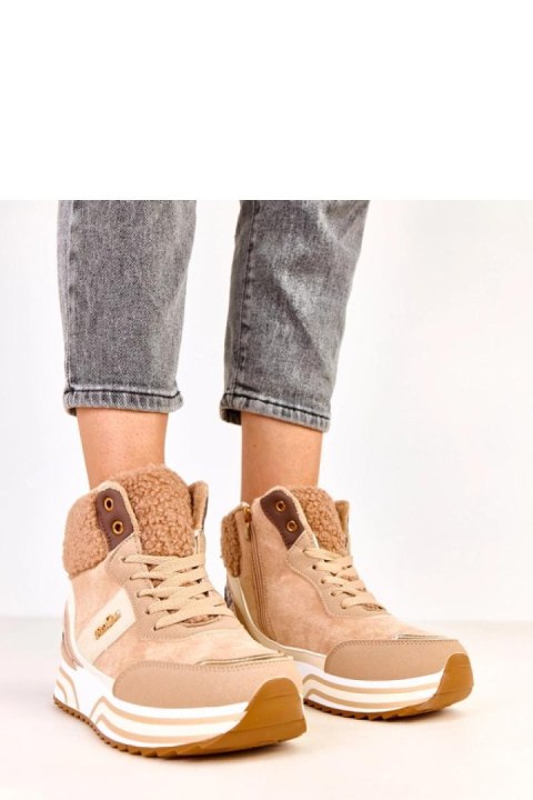 Buty Sportowe Model Mirasen EX5623-3 Dark Beige - Solea Solea Buty Sportowe Model Mirasen EX5623-3 Dark Beige - Solea Solea